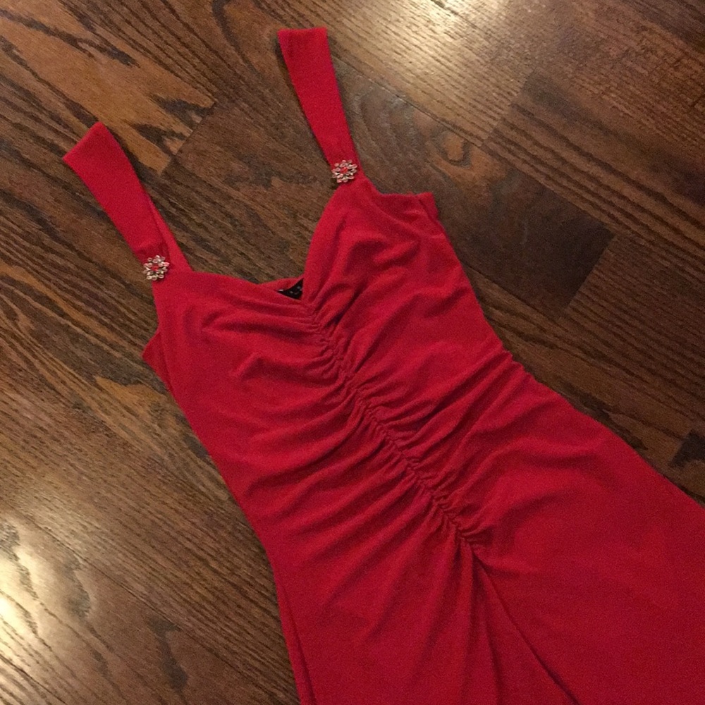 NWT red Laundry by Shelli Segal dress